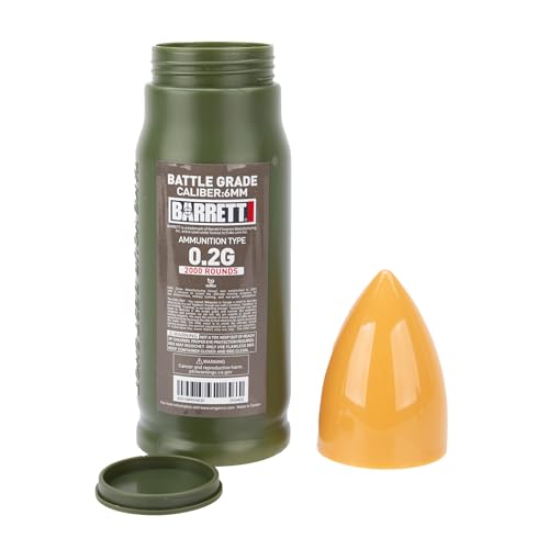 Evike Airsoft - EMG Barrett Licensed Battle Grade 6mm Airsoft BBS (Type: 0.25g / 5000rd)