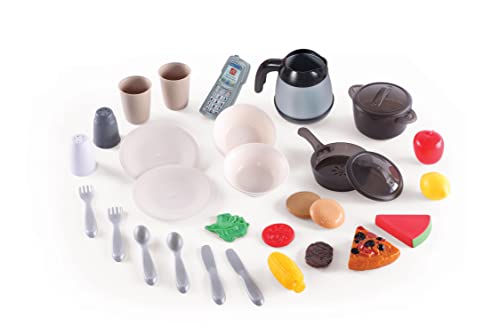 Step2 LifeStyle Fresh Accents Spielküche | Spielzeugküche für Kinder mit 30 teiligem Zubehör Set inkl. u.a. Geschirr… – Bild 4