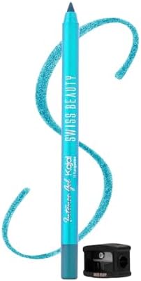 SWISS BEAUTY Intensegel Matte Kajal Eyeliner, Eye Makeup, Smokey, 1.2G, Black