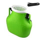 Ldabrye Live Fish Bucket Tragbarer Beh&auml;lter, gro&szlig;e Kapazit&auml;t, 15 l, Outdoor-Fischkorb f&uuml;r frische Fische, Aufbewahrung, Outdoor-Korb