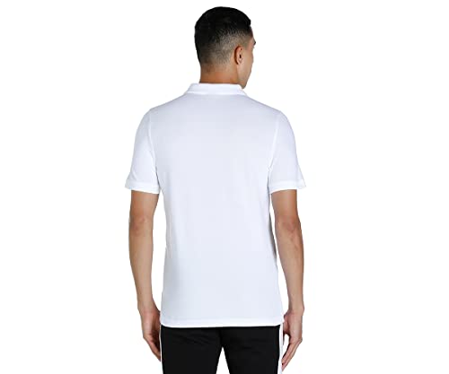 Image of Puma Men's Active ESS Polo T-Shirt | Casual and Comfortable Cotton Solid Regular Fit Polo for Men | Ribbed Collar | Ideal for Golf, Travel, Office & Everyday Comfort