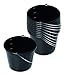 Kistenberg 10x Baueimer 12 Liter | Eimer mit Skala und ergonomischem...