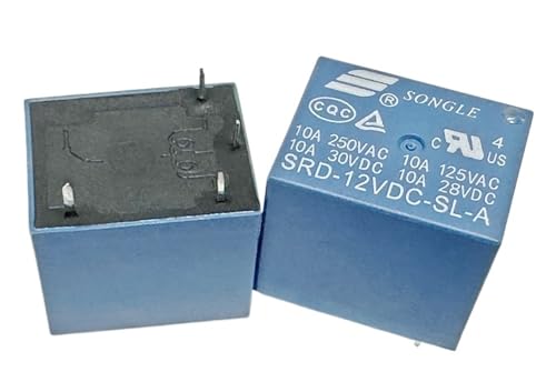 Relais SRD-09VDC-SL-A haute isolation pour automatisme maison