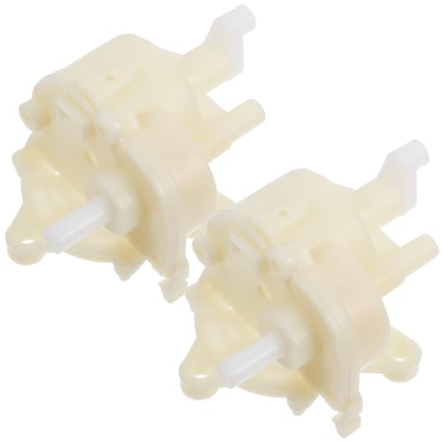 FRCOLOR 2 Piezas Caja de Engranajes de Oscilación para Ventilador Eléctrico, Mecanismo de Engranajes Silencioso Compatible Ventiladores de Pedestal y Mesa, Repuesto para Reparación