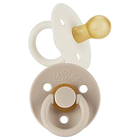Itzy Ritzy Natural Rubber Pacifiers, Set of 2 Cover