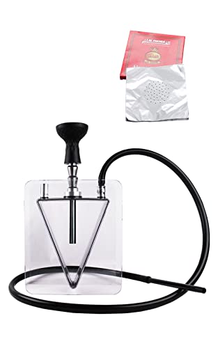 Hilax ^oR pCv t[J ɂANf Shisha Hookah  ̃XNGA^ VAPE xCv ^ p`OA~ 50 V[V ^ AN {
