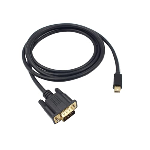 SHINEOFI 1.8m Mini Displayport Vga Connettori Placcati in Supporta Risoluzioni Per Collegare Laptop e Desktop Monitor o Hdtv