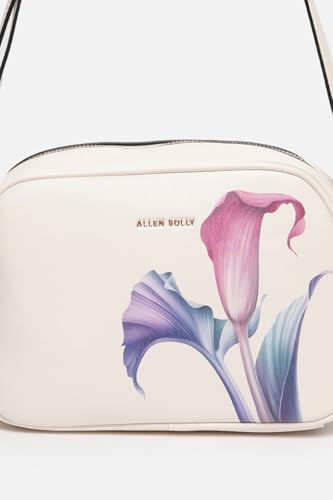 Image of Allen Solly Womens Floral white Sling Bag