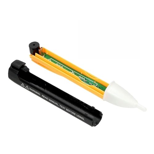 Caneta Detector De Tensão Chave Com Sinal Visual E Sonoro Voltímetro Teste De Voltagem Luz Profissio