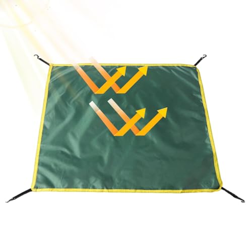 - Protector de lluvia, impermeable, protección UV, lona para tienda de campaña | viajes de camping al aire libre, toldo, mochilero, refugio, lona de lluvia, accesorios multifuncionales para protección