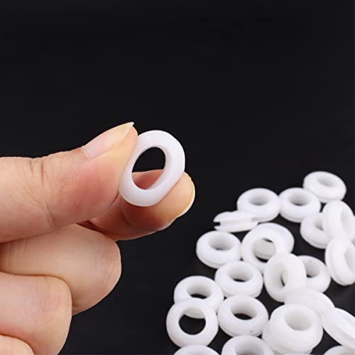 Wolfride 60153GJ6018 100Pcs Rubber Hole Grommets Wire Grommets Electrical Cable Gasket thumb #2