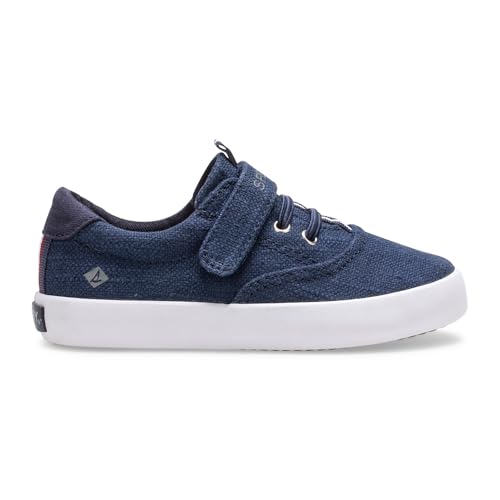 Sperry Kids Footwear Spinnaker Washable Jr Sneaker, Navy, 9 US Unisex Little Kid2