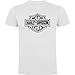 Produktbild Weißes T-Shirt mit Harley Davidson Logo Herren 100% Baumwolle Größen S M L XL XXL Kurzarm, Weiß, L
