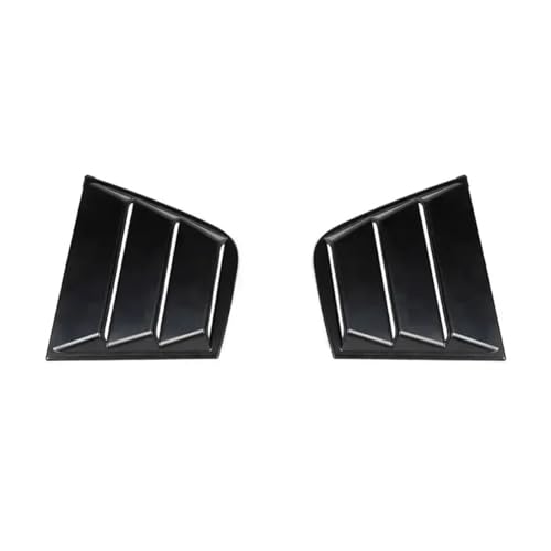 Persiennes de fenêtre occultantes pour Dodge Charger cache-obturateur ABS noir mat