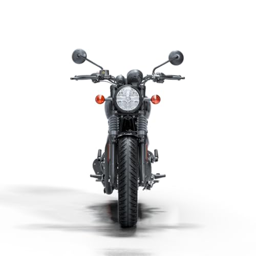 Image of Royal Enfield Hunter 350 with Disc & Alloy Wheels Motorcycle (Dapper Grey) Booking for Ex-Showroom Price