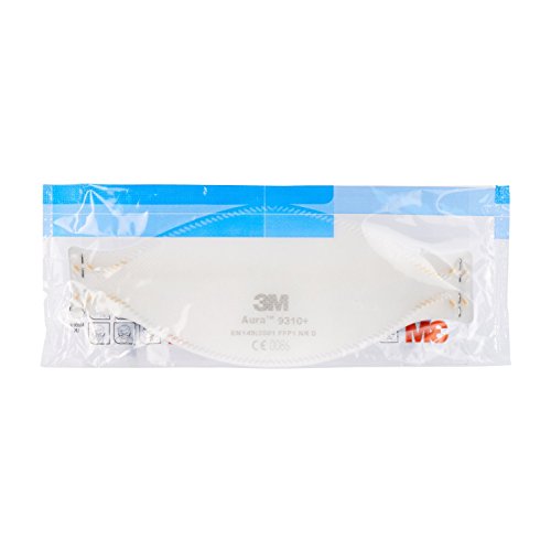 3M Aura 9310+, Atemschutzmaske - Einweg, FFP1, 20 Stück