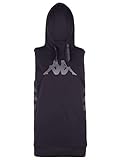 Kappa Kombat BanNY Sport-Sweatshirt für Damen, Schwarz XS
