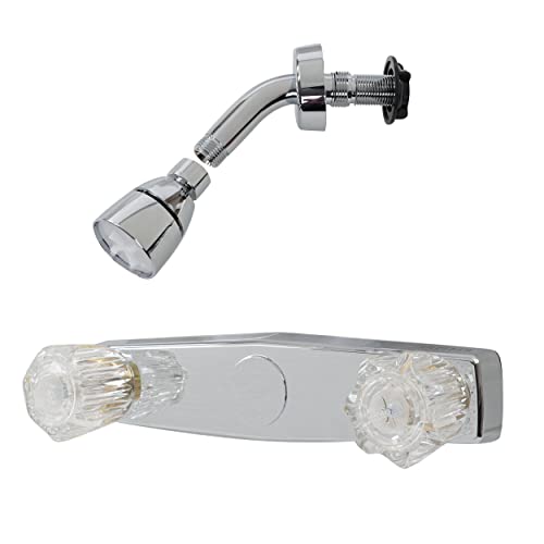 Image of Empire Faucets SL2000N Metallic Single Lever Kitchen Faucet with Pull-Down Sprayer and Deck Plate - Brushed Nickel