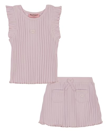 Image of Juicy Couture Girls' 2-Piece Set, Tank Top with Skort