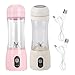 Sokowirówka, przenośna domowa sokowirówka Mini sokowirówka elektryczna wielofunkcyjna sokowirówka USB mały blender do koktajli i koktajli(white)