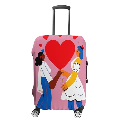 Lover’s Day Travel Luggage Cover Anti-scratch Suitcase Cover Elastic Suitcase Protective Cover Fits 19-32 Inch Luggage XL