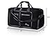Felipe Varela 65L Duffle Bag with Shoes Compartment, Foldable Waterproof Travel Duffel Bags Duffle Overnight Weekend Travel Gym Bag for Men Women(Black)