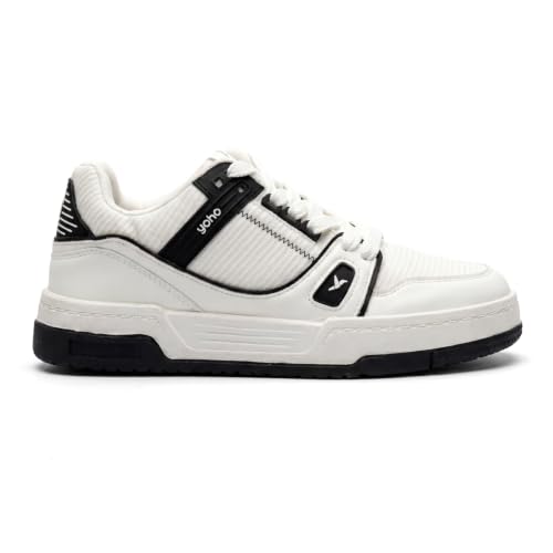 Image of YOHO Men's Sneakers Flo | Stylish & Comfortable | Low Top, Lace Up Casual Shoes for Man /Gents