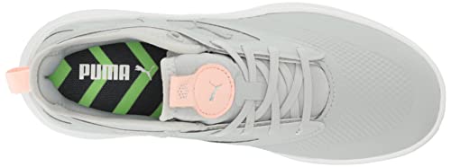 Image of Puma Golf Women's Ignite Malibu WMNS Golf Shoe, High Rise- Silver-Rose Dust, 8