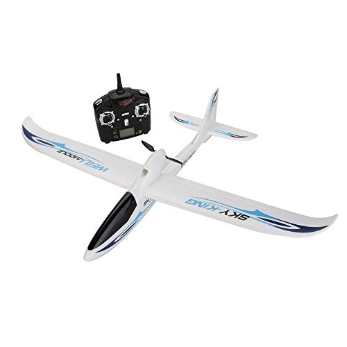 WLtoys F959 Sky King 2.4G 3CH RC Aircraft Fixed-wing Radio Control Aircraft,Outdoor Racing Controllers Helicopter Sky Rover,Rc Airplane,RC Helicopter,Drones Parts,Remote Control,Rc Plane (white)