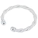 (TM) en argent massif SG925 femmes ficelle Déformer Bracelet Bijoux Bracelet, Bracelet
