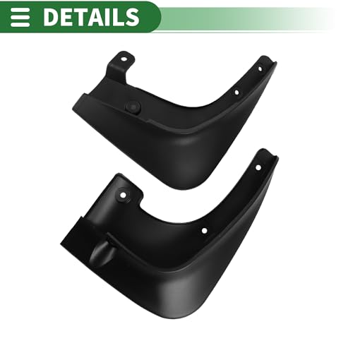 Image of Motoforti Mud Flaps Splash Guards Mud Guards for Hyundai Sonata 2008-2010 W /Mount Accessories