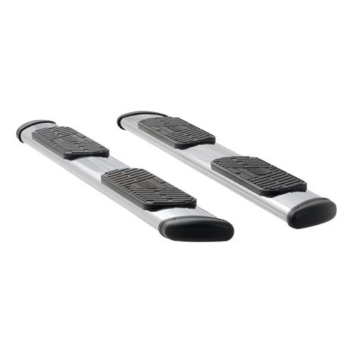 LUVERNE Regal 7 estribos laterales para camioneta 88 pulgadas acero inoxidable
