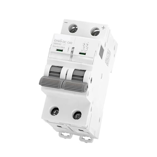 Mini-disjoncteur CC 2P 500V 25A pour rail DIN