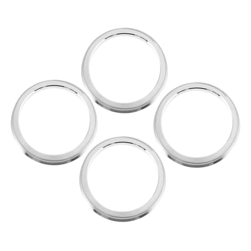 Cabilock 4pcs Lightweight Hub Centric Rings Adapter for Vehicles Durable Wheel Hub Accessories for Smoother Ride for Car Exterior Decor