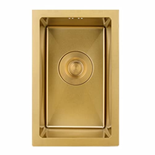 OM �L�b�`���V���N �o�[ �X�e�����X�X�`�[�� ���@�\ �V���O���{�E�� RV�V���N �h���b�v�C���܂��̓A���_�[�}�E���g �r�����t�� (�F : �S�[���h�A�T�C�Y 43x236x22cm)