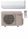 Mitsubishi 24,000 BTU SEER 16 Wall Mount Ductless Mini-Split Inverter Cool & Heat Pump System 2 Ton Energy Efficient NEW R-454B System