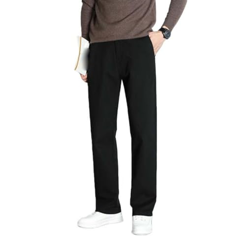 Pantalon polyvalent pour homme en coton lourd coupe ample automne