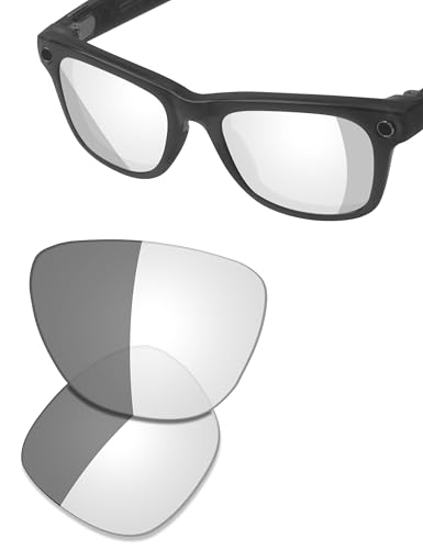 Image of SAUCER Premium Replacement Lenses Compatible with Ray-Ban Meta Wayfarer (Gen 2) RW4012 53mm | RW4008 53mm Smart Sunglasses