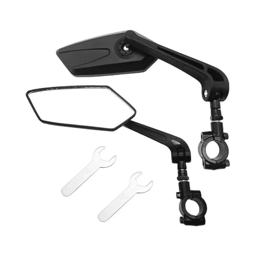 Espejos retrovisores ajustables para bicicleta de carretera y scooter