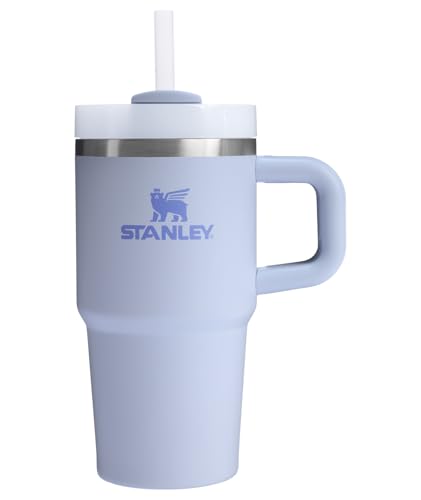 Image of STANLEY Quencher H2.0 Tumbler with Handle and Straw 20 oz | Flowstate 3-Position Lid | Cup Holder Compatible for Travel | Insulated Stainless Steel Cup | BPA-Free | Dew Drop