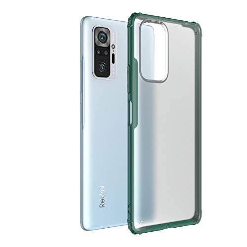 Rubaiiyu Shockproof Case for Samsung Galaxy S23 Plus 5G Case,[Anti-Slip][Anti-Scratch] Translucent Matte Hard PC Back with Soft Silicone Edge Slim Protective Case Midnight Green