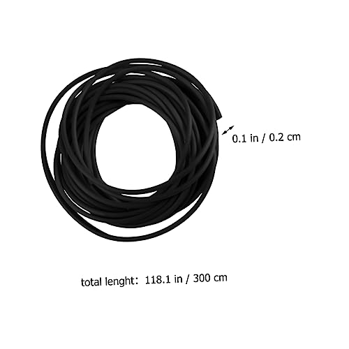 Corde en silicone pour bracelet élastique UKCOCO | 3 ensembles de cordon