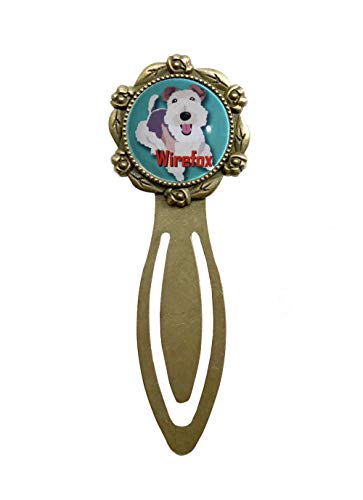 ワイヤーフォックス ブックマーカー クリップ イヌ ブックマーク しおり 犬