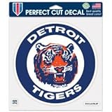 WinCraft Detroit Tigers Perfect Cut Color Decal 8" x 8"