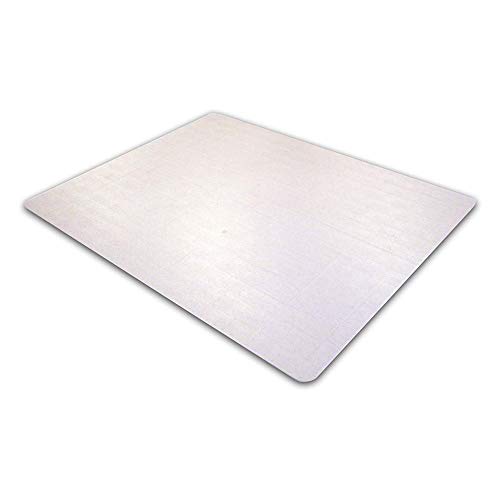 Floortex Polycarbonate Chair Mat 48" x 53" for Low/Medium Pile Carpets, Clear BrickSeek