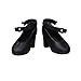 Sharplace 1:6 Scarpe con Tacco Alto in Plastica per BB Blythe Licca/Momoko/Azone Abiti da Vestire Accs - Nero