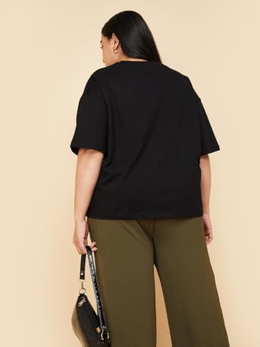 Image of Max Plus Size Women Solid T-Shirt