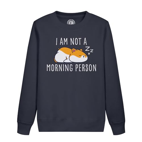 Sweatshirt enfant imprimé hamster vêtement humour matin original