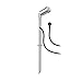 Produktbild ledscom.de Kleiner LED Gartenstrahler mit Erdspieß SPICO für außen, IP44, aluminium, kaltweiß, Außen, Rasen, Garten, Boden, Design, Gartenleuchte, Gartenstrahler, Erdspießleuchte, LED, Erdspieß