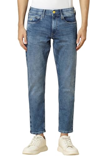Image of Allen Solly Men Mid Rise Regular Fit Jeans